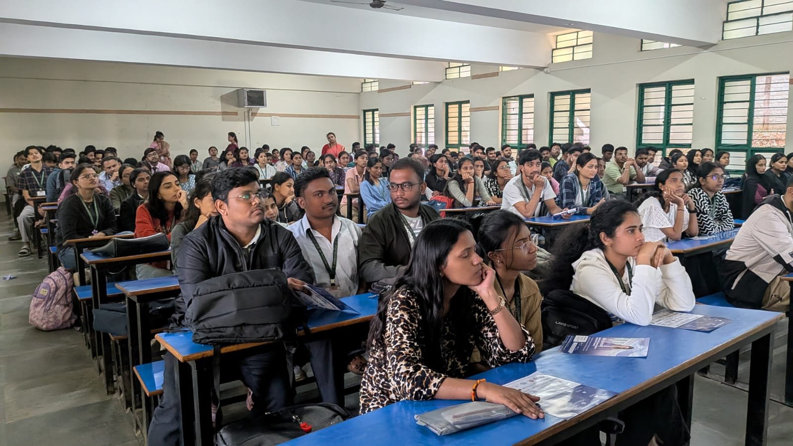 Students attending a Lann Edu Tech career seminar